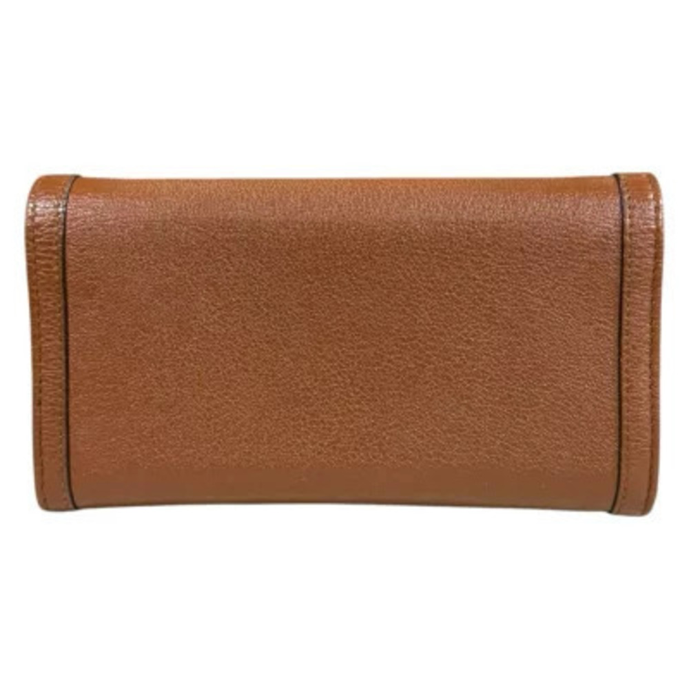 Gucci Shoulder Bamboo Bag Brown Leather Wallet Chain - Picture 3 of 8